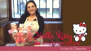 Â¿como Hacer Arreglos Florales De Hello Kitty