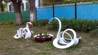 Decoracion De Jardines Con Neumaticos