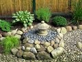 Decoracion De Jardines Con Piedras Y Madera