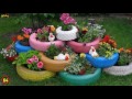 Decoracion De Jardines.. Reciclados