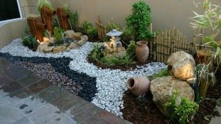 Jardines Decorados Con Piedras / DECORATED WITH STONES GARDENS
