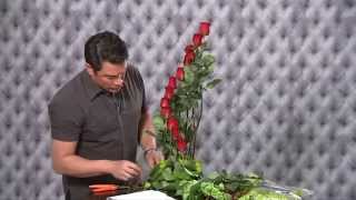 Como Hacer Arreglos Florales FÃCIL VIDEO