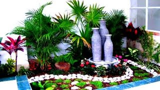 Jardines pequeños | Ideas de como decorar un jardin con piedras y plantas