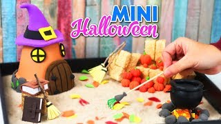 Cómo hacer un jardín zen en miniatura de Halloween – Decoración de escritorio DIY anti estrés