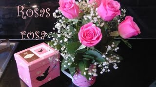Como hacer arreglo floral de Rosas dentro de una taza, para ella. Centerpiece roses