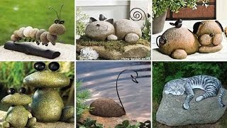Ideas de como decorar tu jardín con piedras