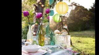 Decoraciones para fiestas de jardín