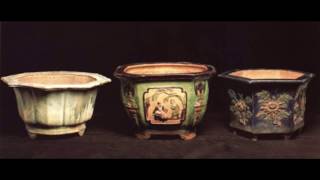 Colección macetas para bonsai. poterie du monde, bonsai pots.